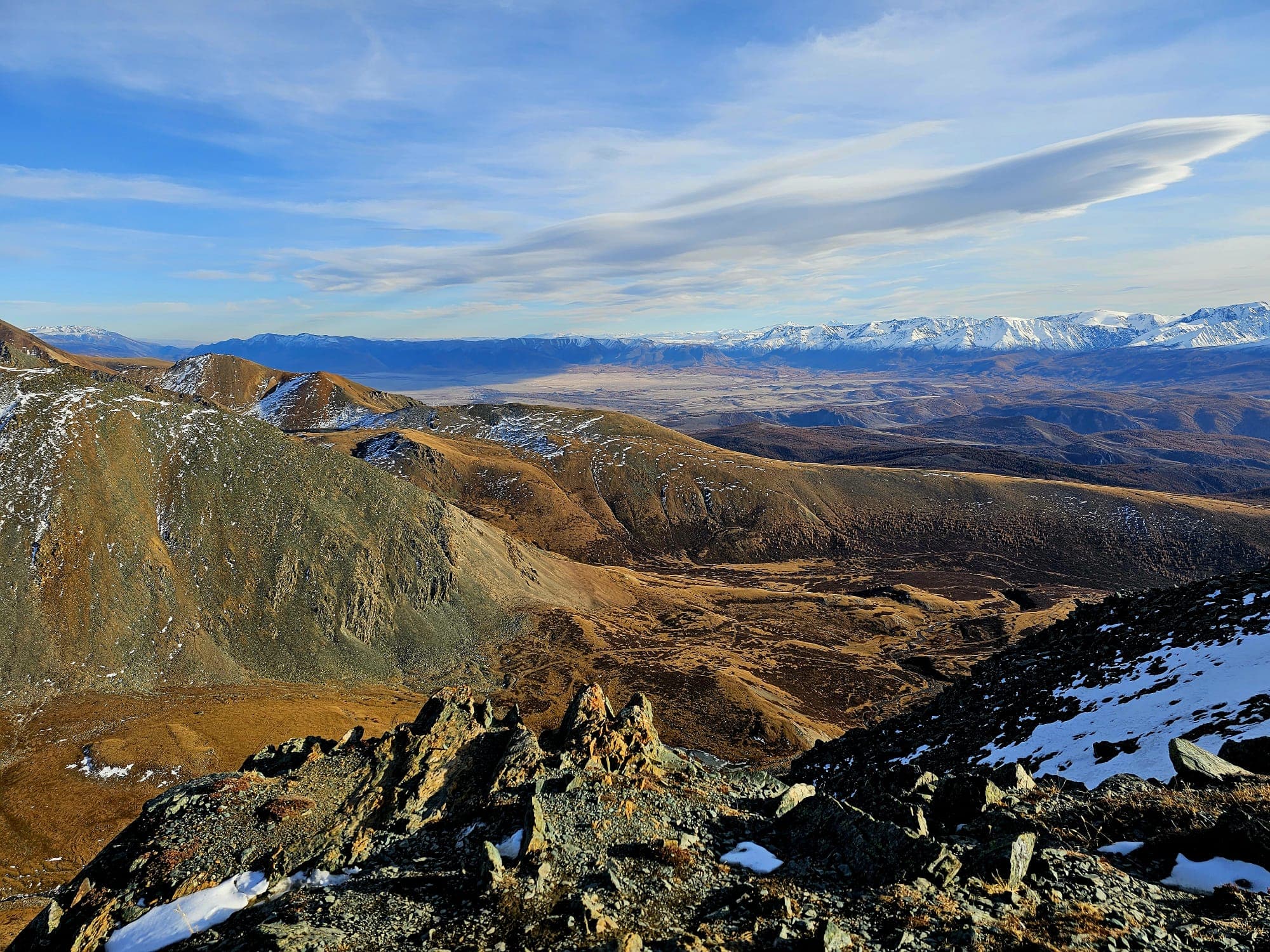 Majestic view of the Altai Mountains